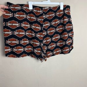 Harley Davidson Pajama Shorts